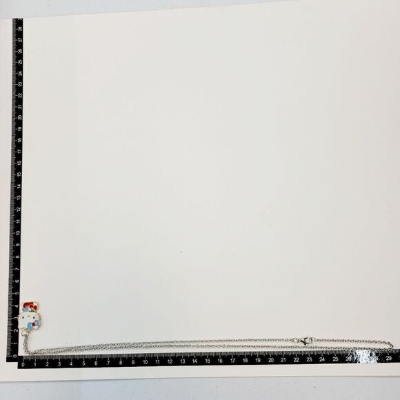 Brand New Hello Kitty Cherry Silver Necklace - Picture 2 of 5